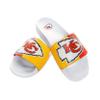 FOCO Kansas City Chiefs NFL Womens Big Logo Rhinestone Slide - L view 1