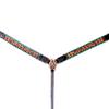 HILASON Western Horse Breast Collar American Leather Floral Carving | for Horses view 1