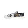 FOCO New Orleans Saints NFL Womens Low Top Tie Dye Canvas Shoes - 9 view 3
