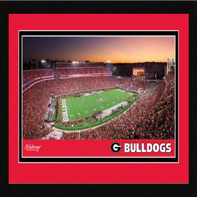Georgia Football - 20.375 x 12.3/8-inch Framed Picture with Mat