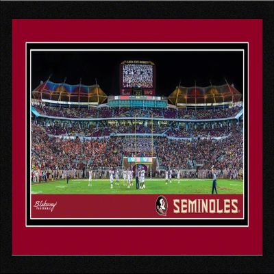 Florida State Football - 20.375 x 12.375-inch Framed Picture with Mat