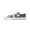 FOCO Philadelphia Eagles NFL Womens Low Top Tie Dye Canvas Shoes - 8 view 3