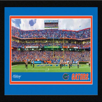 Florida Gators Football - 20.375 x 12.375-inch Framed Picture with Mat