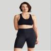 Tommie Copper Women's Pro-Grade Lower Back Support Shorts - Breathable Compression Support for Low Back Muscle - Black - Medium view 4