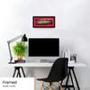 Georgia Football - 16.625 x 8.125-inch Framed Picture view 2