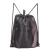 HAOGUAGUA 2-PACK Mesh Drawstring Bag, Mesh String Bag for Gym Laundry Seashell and Beach finds, Mushroom Hunting Bag view 2