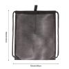HAOGUAGUA 2-PACK Mesh Drawstring Bag, Mesh String Bag for Gym Laundry Seashell and Beach finds, Mushroom Hunting Bag view 4