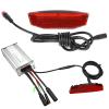 Bike Tail Light, Bright LED Warning Light Motorcycle Tail Light 6V-60V Voltage Range for Night Cycling Safety Riding Bikers Motorcyclists Commuters view 3