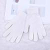 Geicyjiecy Mellons Winter Magic Gloves Warm Strecty Knit Gloves For Men Women (One Size, White) view 2