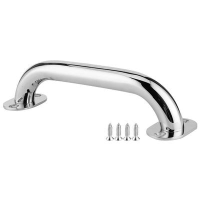 Aramox Stainless Steel Grab Handle for Boats Yachts and Bathrooms 79 Inch Marine Grade 316 Handrail Grip with Secure Mounting