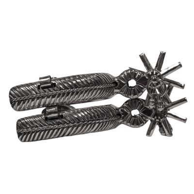 M-Royal Saddles Espuela Ralladas Acero Stainless Steel Spurs