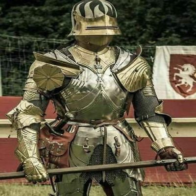 Nautical-Mart Medieval Knight Suit of Armor Combat Full Body Armour Wearable Halloween Costume (Full Suit Of Armor)
