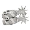 Espuelas Acero Cabeza De Caballo Dos Tonos Horse Head Design Spurs view 3