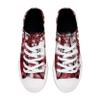 FOCO San Francisco 49ers NFL Womens Low Top Tie Dye Canvas Shoes - 8 view 4