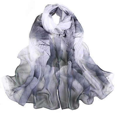 Acotavie Scarfs for Women Lightweight Fashion Scarves Print Floral Pattern Scarf Shawl Wraps (W05)