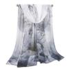 Acotavie Scarfs for Women Lightweight Fashion Scarves Print Floral Pattern Scarf Shawl Wraps (W05) view 2