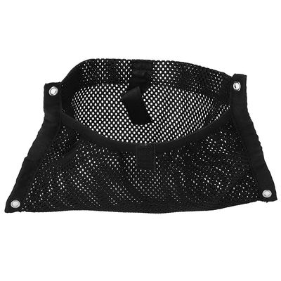 Alomejor kayak mesh bag, portable multiple compartments fishing tackle organizer nylon mesh for anglers kayakers outdoor adventures fishing trips