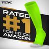 TCK Prosport Performance Tube Socks (Neon Green, X-Small) view 4