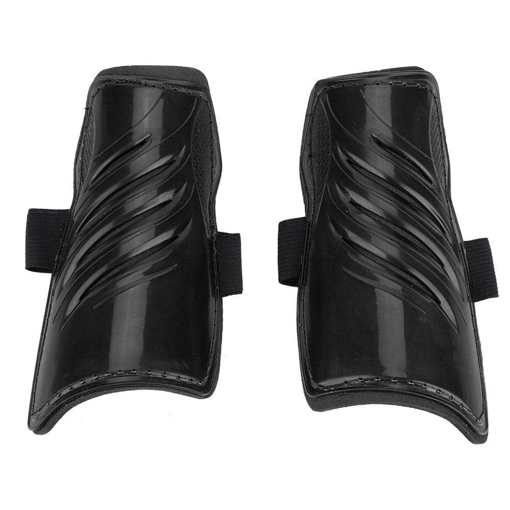 Shin Pads, Soccer Shin Guards, Lightweight 5.91 X 3.07 X 1.18Inch for Practice Soccer Players(Black)