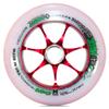 Bont Skates 125mm Red Magic Hardcore 2.0 - Professional Inline Speed Skate Wheel with Aluminium Hub - Set of 6 (X-Firm)