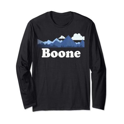 Boone North Carolina Blue Ridge Mountains NC Long Sleeve T-Shirt