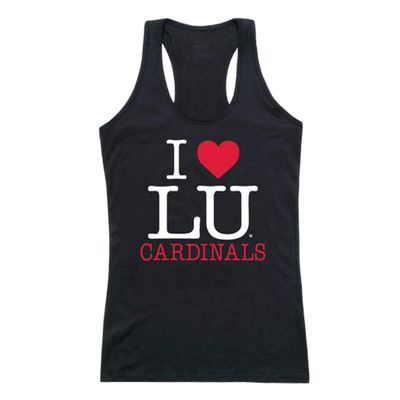 Lamar Cardinals NCAA Women's I Love Tank Top - Black, Small
