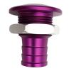 JLP comptible with PWC Water Bilge Fitting Straight For 3/4 ID Hose Purple Aluminum view 2