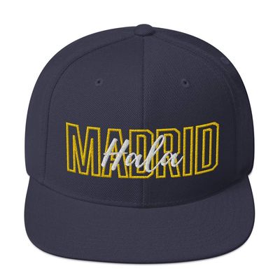Dedbol Hala Madrid Soccer Snapback Hat Navy