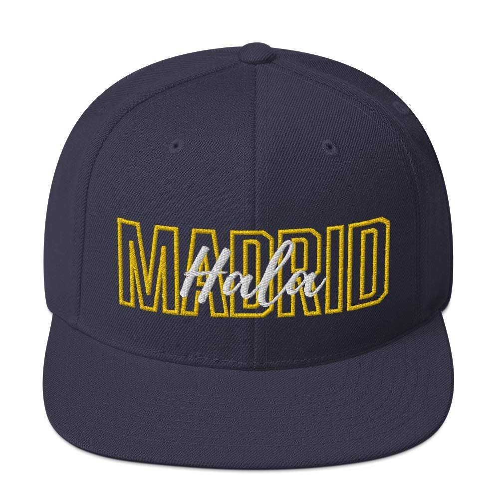 Dedbol Hala Madrid Soccer Snapback Hat Navy