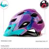 Kids Helmet, SIFVO Kids Bike Helmet Boys and Girls Children Bicycle Helmet with Cool Visor Helmet for Kids 5-14, Youth Bike Helmet Adjustable & Lightweight 50-57cm (A Purplehot) view 2