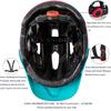 Kids Helmet, SIFVO Kids Bike Helmet Boys and Girls Children Bicycle Helmet with Cool Visor Helmet for Kids 5-14, Youth Bike Helmet Adjustable & Lightweight 50-57cm (A Purplehot) view 3