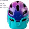 Kids Helmet, SIFVO Kids Bike Helmet Boys and Girls Children Bicycle Helmet with Cool Visor Helmet for Kids 5-14, Youth Bike Helmet Adjustable & Lightweight 50-57cm (A Purplehot) view 4