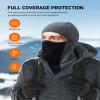 AstroAI Balaclava Ski Mask Winter Fleece Thermal Face Mask Cover for Men Women Warmer Windproof Breathable, Cold Weather Gear for Skiing, Outdoor Work, Motorcycling, Snowboarding, Gray-S, 20"-21.5" view 4