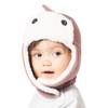 DINGDONG'S CLOSET Baby Toddler Boys Fleece Hat Kids Hat with Earflap Winter Fleece Cartoon Hat(Khaki,2-5T) view 1