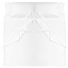 Cozysilk Brand - GANNAFEE Cotton Sleeping Bag Liner with Zipper - 100% Cotton Travel Sheet Sleep Sack Adult - Travel Sleeping Bag for Hotels Camping Hiking (Double - 71 x 87 inch, White) view 1