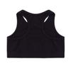 Freebily Kids Girls Metallic Sleeveless Racerback Bra Dance Top High Support Crop Top Gymnastic Sport Cheer Performance Dance Printed Pink 5-6 view 4