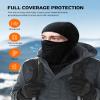 AstroAI Balaclava Ski Mask Winter Fleece Thermal Face Mask Cover for Men Women Warmer Windproof Breathable, Cold Weather Gear for Skiing, Outdoor Work, Motorcycling, Snowboarding, Black-S, 20"-21.5" view 4