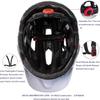 Kids Helmet, SIFVO Kids Bike Helmet Boys and Girls Children Bicycle Helmet with Cool Visor Helmet for Kids 5-14, Youth Bike Helmet Adjustable & Lightweight 50-57cm (Navy Blue) view 3