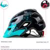 Kids Helmet, SIFVO Kids Bike Helmet Boys and Girls Children Bicycle Helmet with Cool Visor Helmet for Kids 5-14, Youth Bike Helmet Adjustable & Lightweight 50-57cm (Dark Blue) view 3