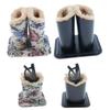 homozy 2 Pieces Desk Plush Eyeglass Holder Double-Headed Eyewear Stand view 2