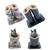 homozy 2 Pieces Desk Plush Eyeglass Holder Double-Headed Eyewear Stand view 3