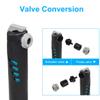 CHUMXINY Bike Repair Kit Contains 16-in-1 Tool, 120Psi Mini Bicycle Pump, Tire Patch, Used for Mountain/Road Bike.(Blue) view 3