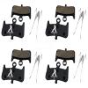 DiscoBrakes 4 Pairs Pads for Hayes Dominion Disc Brake, Semi-Metallic, MTB DH XC view 2