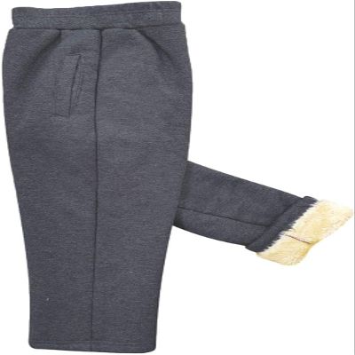 AMEBELLE Boys Girls' Winter Warm Jogger Pant Fleece Lined Elastic Waist Sweatpants(0339-DarkGrey02-4/5T)
