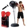 Champs MMA Punching Bag for Kids with Stand | Freestanding Reflex Bag Dummy | Adjustable Height Punch Bag Stand with Gloves  Exercise Equipment for Agility, Hand-Eye Coordination Workout Kit view 1