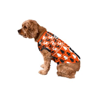 FOCO Cincinnati Bengals NFL Busy Block Dog Sweater - L
