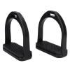 1 Pair Horse Stirrups, High Strength Plastic Horse Riding Stirrups with Non-Slip Rubber Pad Horse Tool view 4