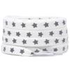 DELELE 2 Pairs Reflective Shoelace Flat Stars Silver White Safety Laces for Shoes Sneakers Boots 55 inch view 1