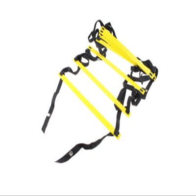 Greneric txmachine Agility Ladders 16.4ft/10 rungs Speed Ladder Training Ladder for Soccer Speed Football Fitness Feet Training with Carry Bag (Yellow)