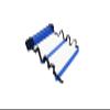 Greneric txmachine Agility Ladders 26ft/16rungs Speed Ladder Training Ladder for Soccer Speed Football Fitness Feet Training with Carry Bag (Blue) view 1